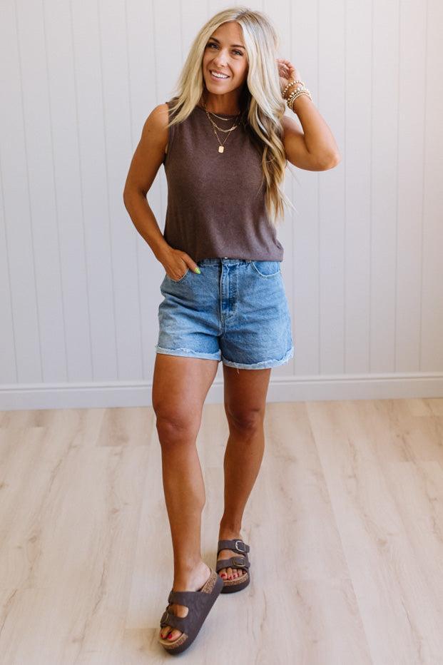 Sabre Sleeveless Solid Sweater
