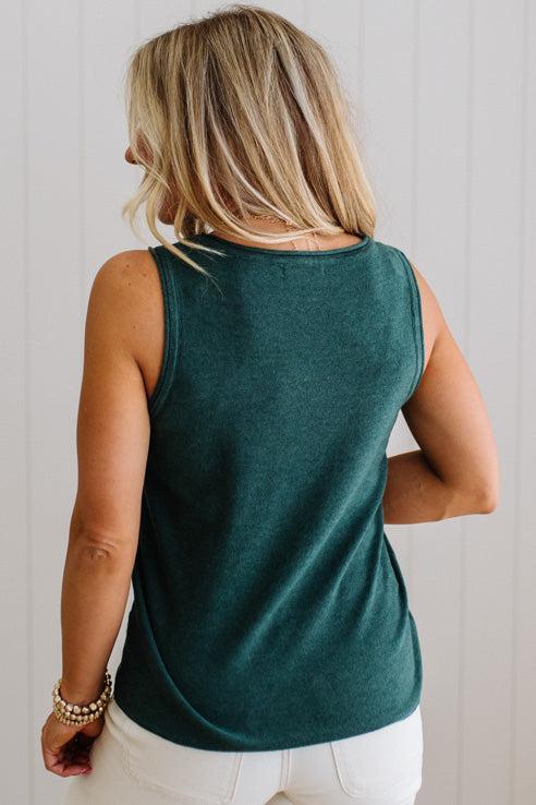 Sabre Sleeveless Solid Sweater