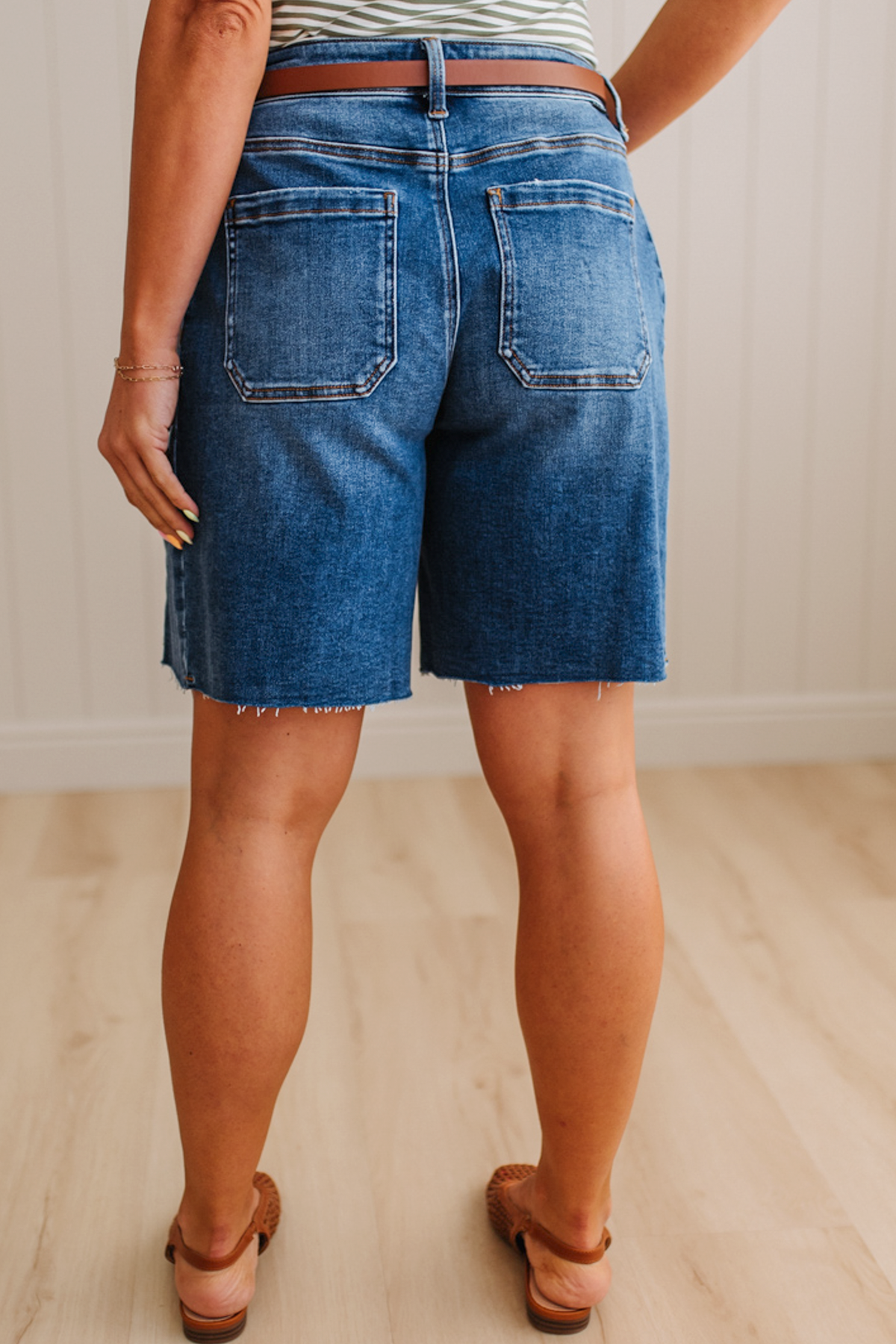 Sam Side Pleat Slouchy Shorts - RISEN