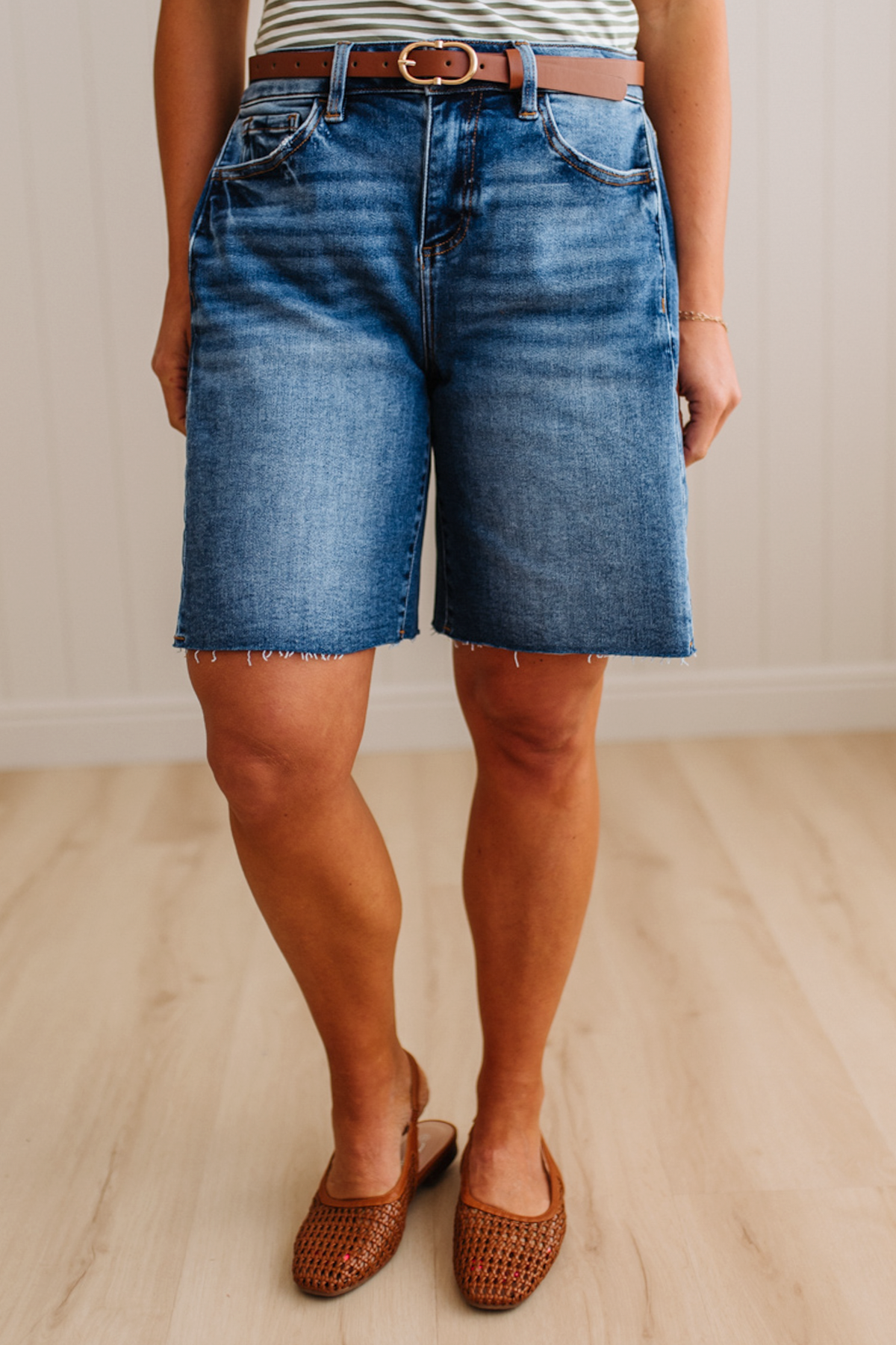 Sam Side Pleat Slouchy Shorts - RISEN