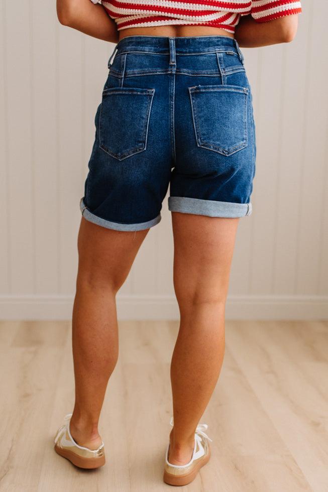 Sienna Seam Sided Rolled Shorts - RISEN