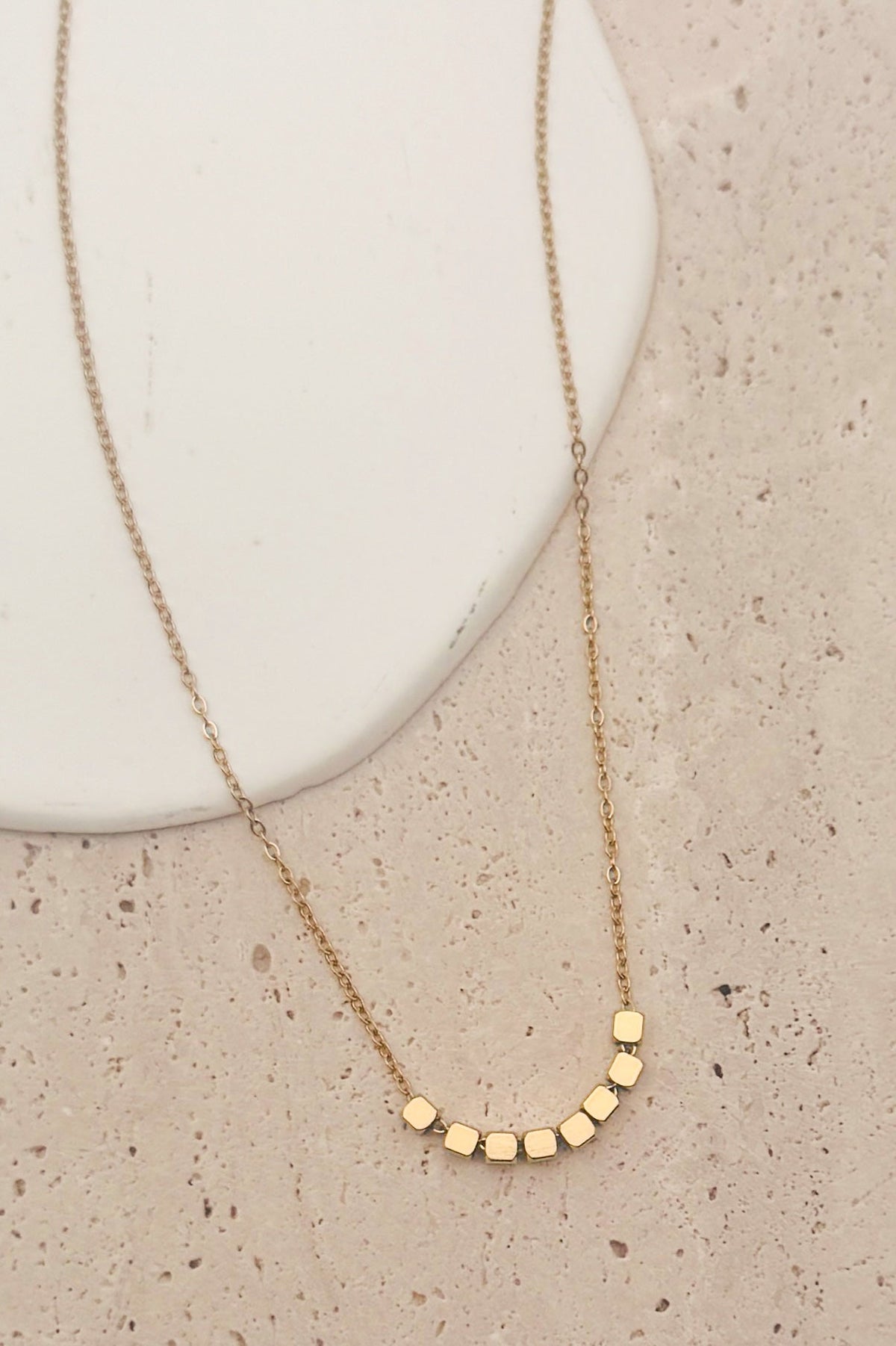 Simple Mini Bead Necklace