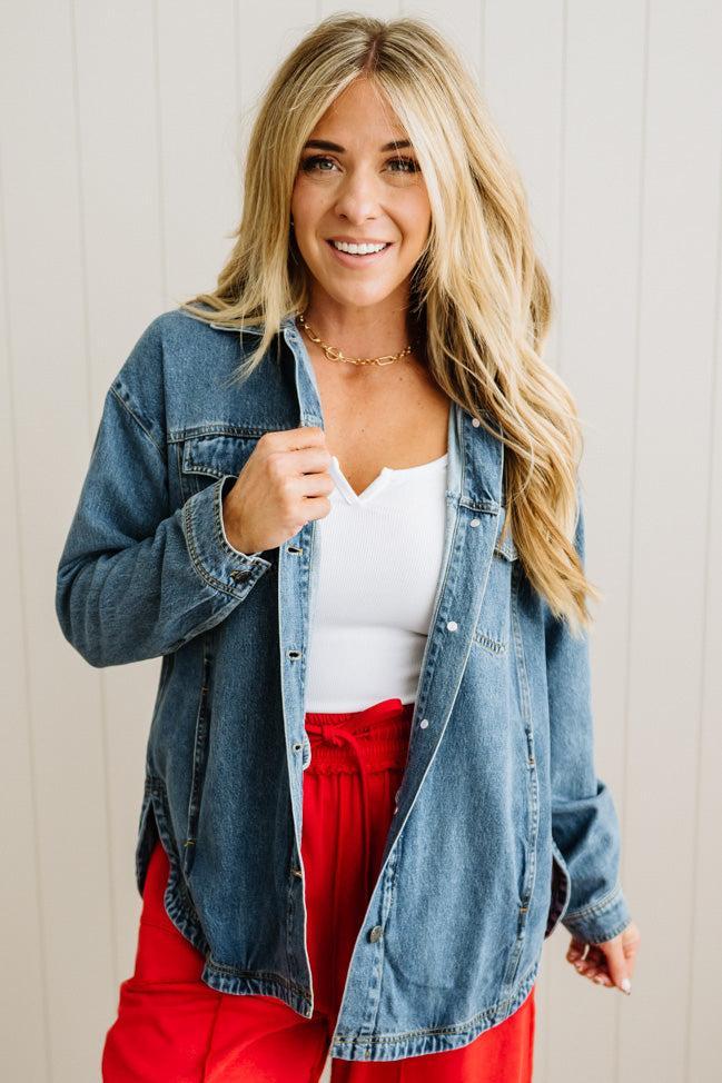 Sloane Denim Shacket