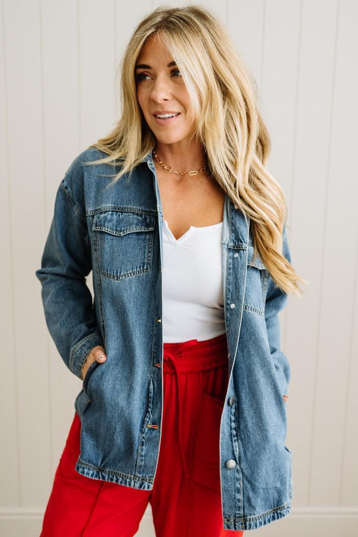 Sloane Denim Shacket