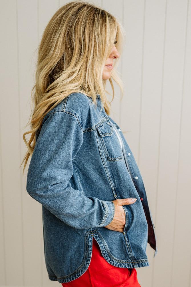 Sloane Denim Shacket
