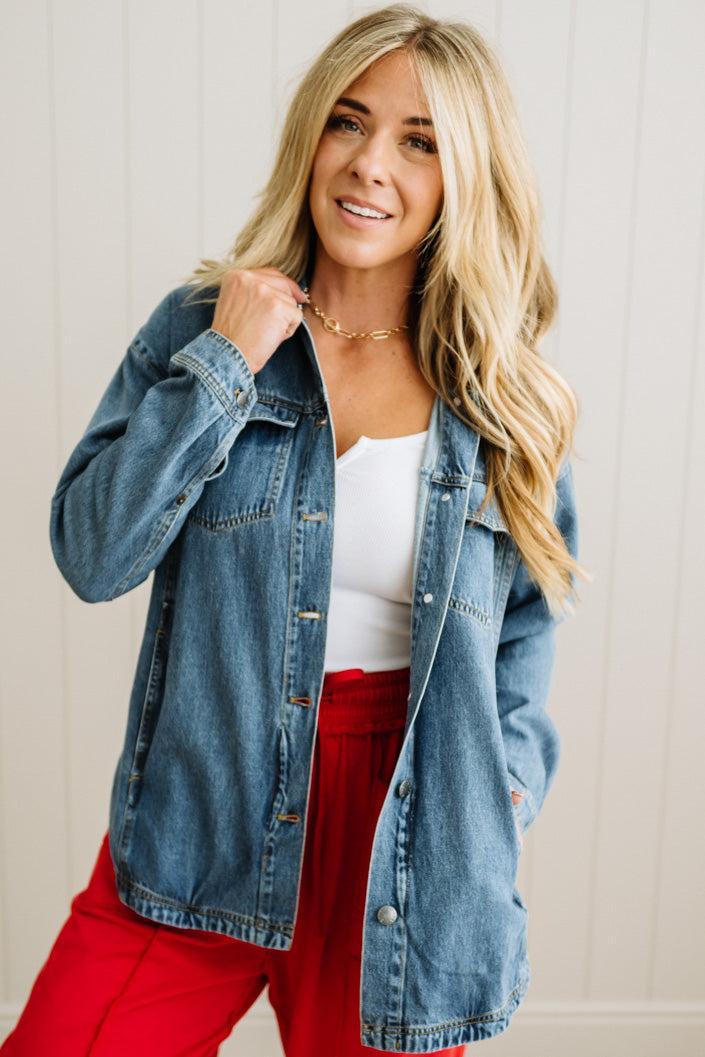 Sloane Denim Shacket
