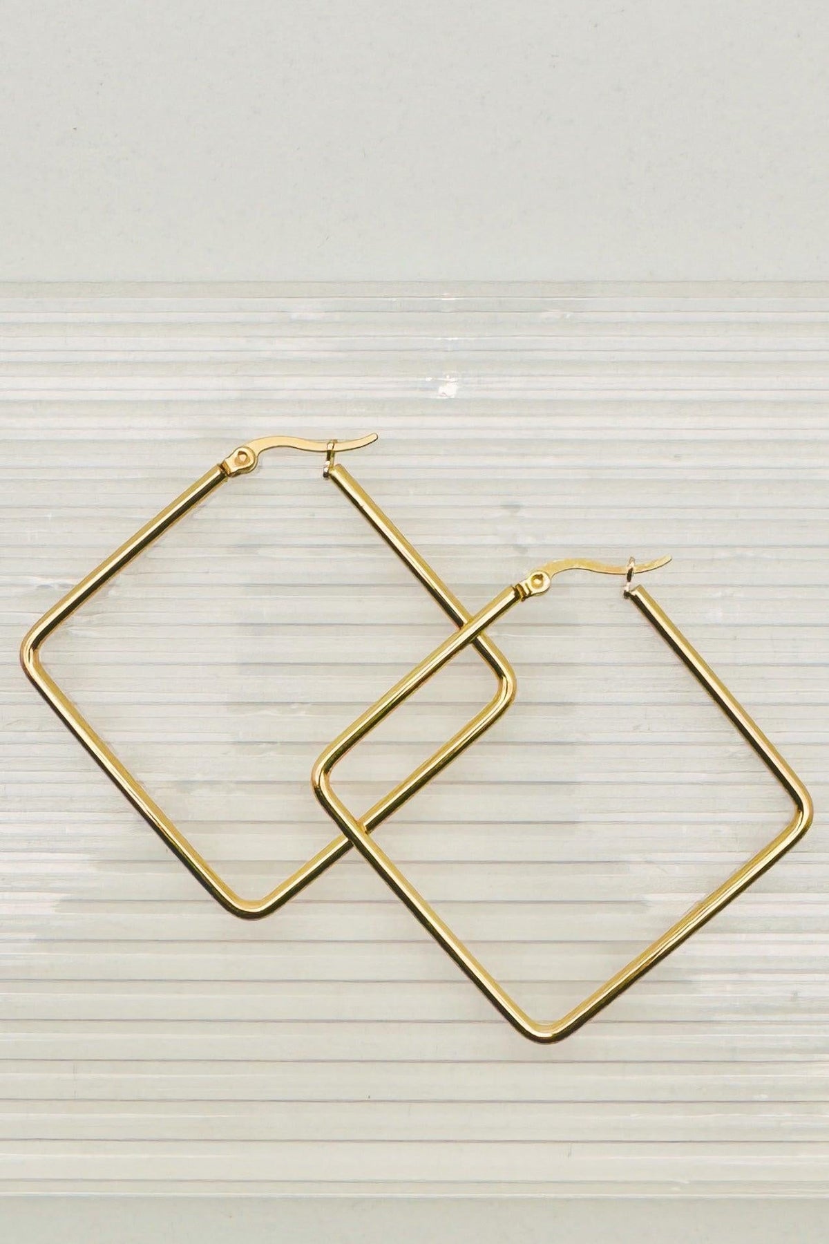 Square Hoop Earrings