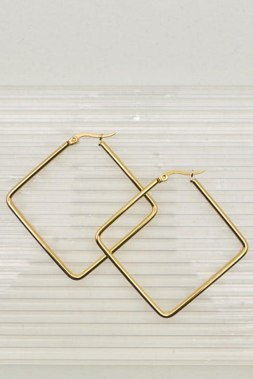 Square Hoop Earrings