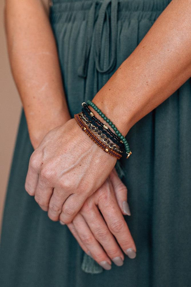 Stacking Cord Bracelet Bundle
