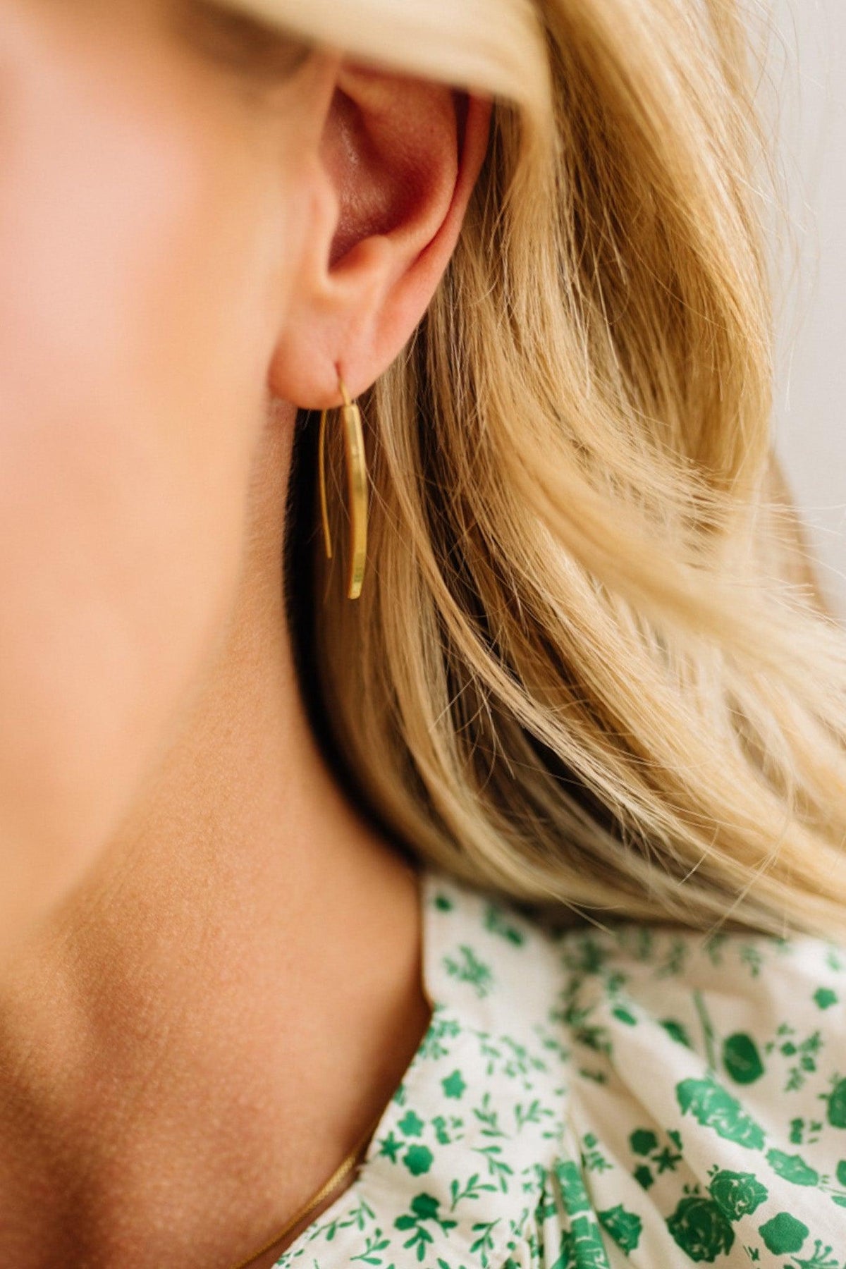Threader Drop Earrings