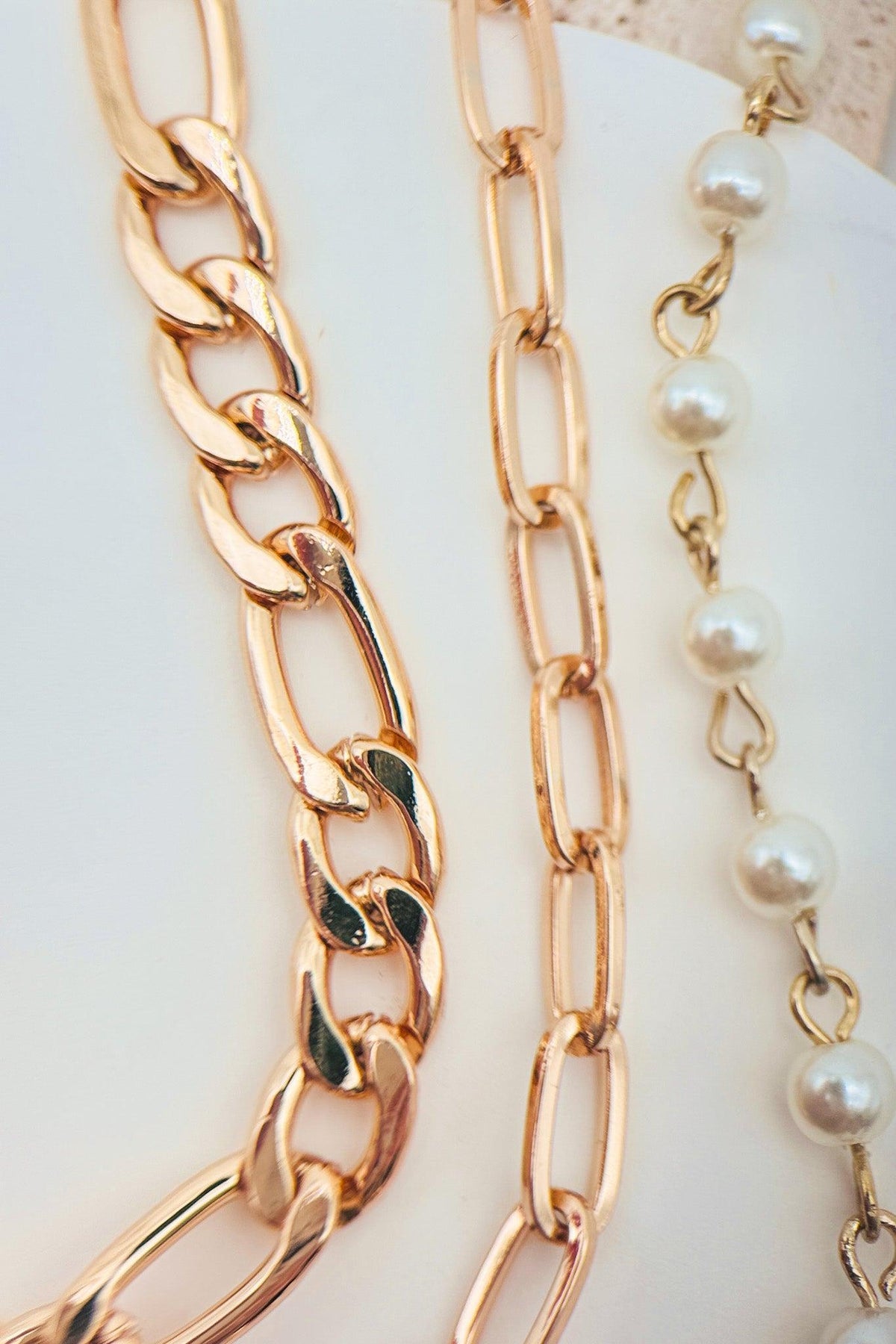 Triple Layered Necklaces