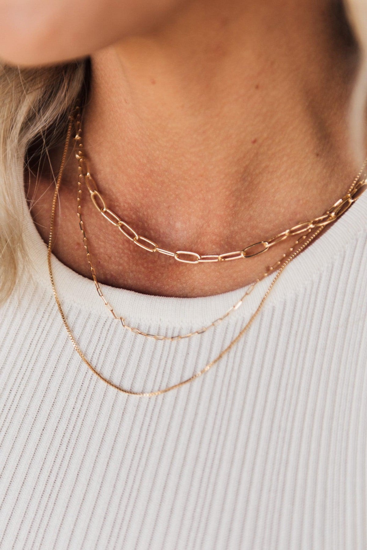 Triple Strand Necklace