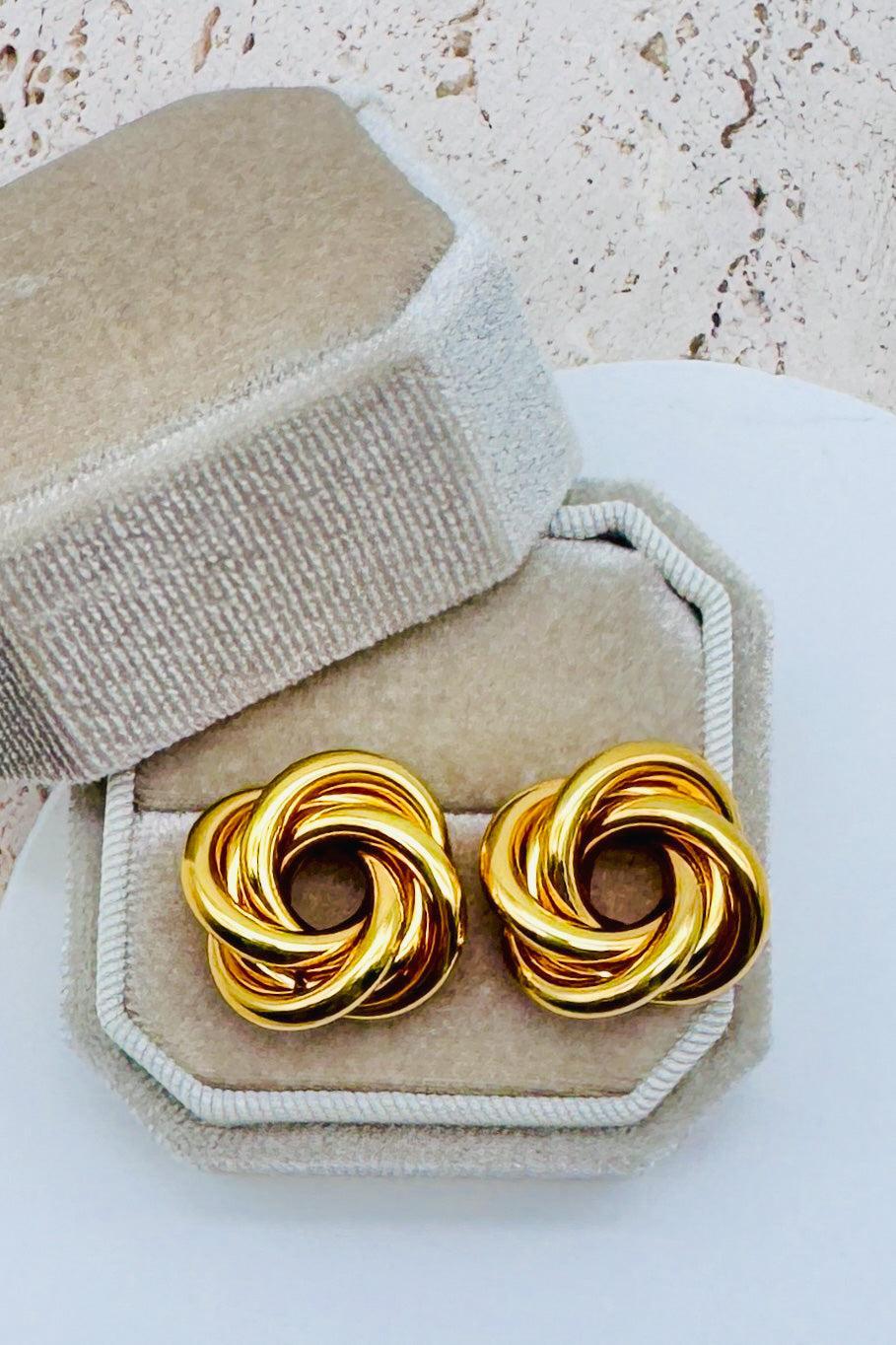 Twisted Knot Earrings