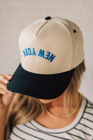 Upside Down New York Trucker Hat