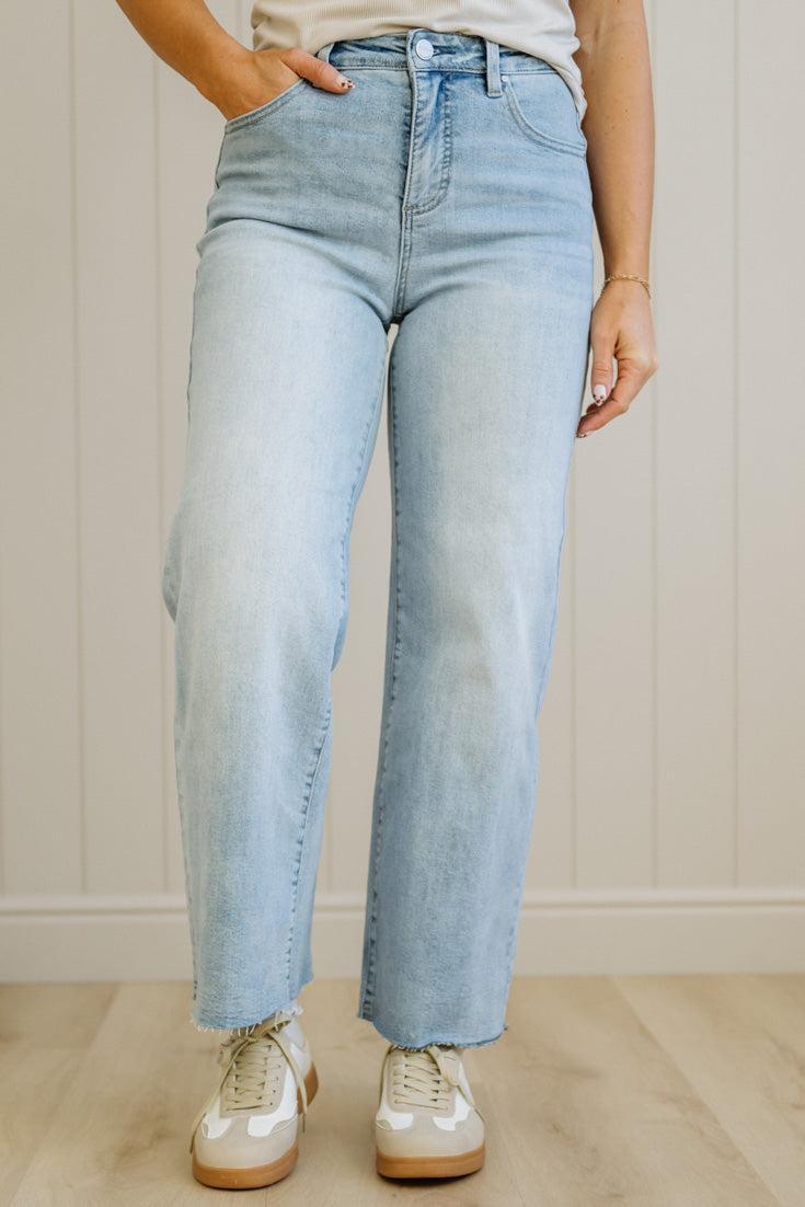 Wendy High Rise Crop Jeans - RISEN