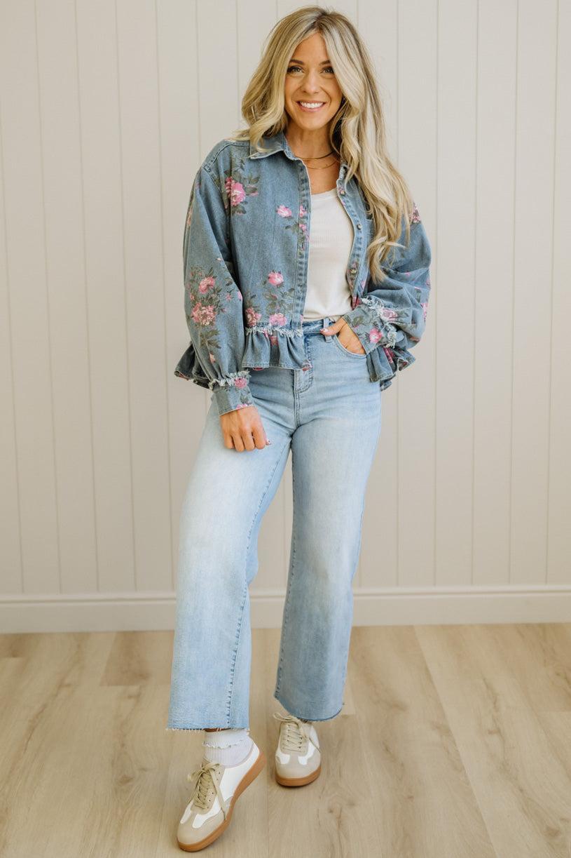 Wendy High Rise Crop Jeans - RISEN
