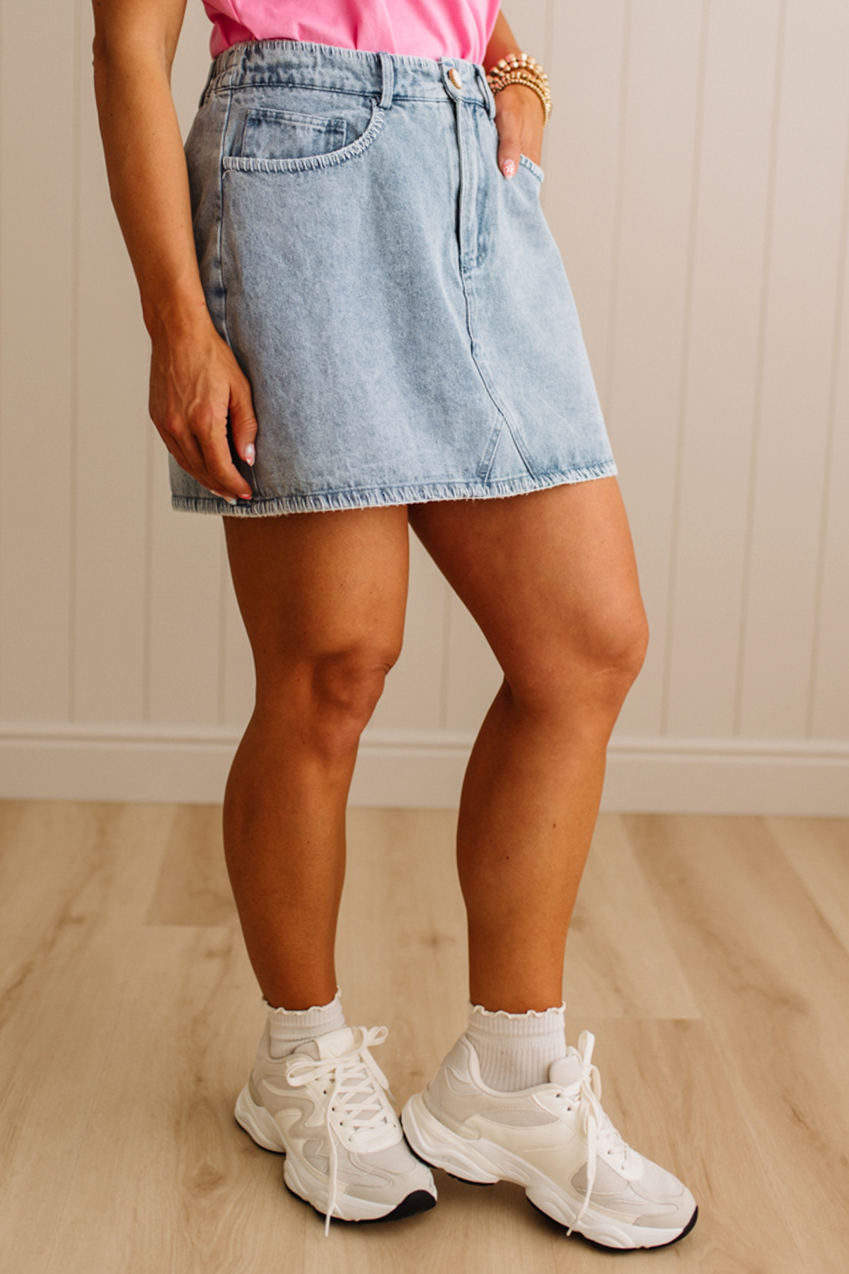 Willa Stitch Detail Skort