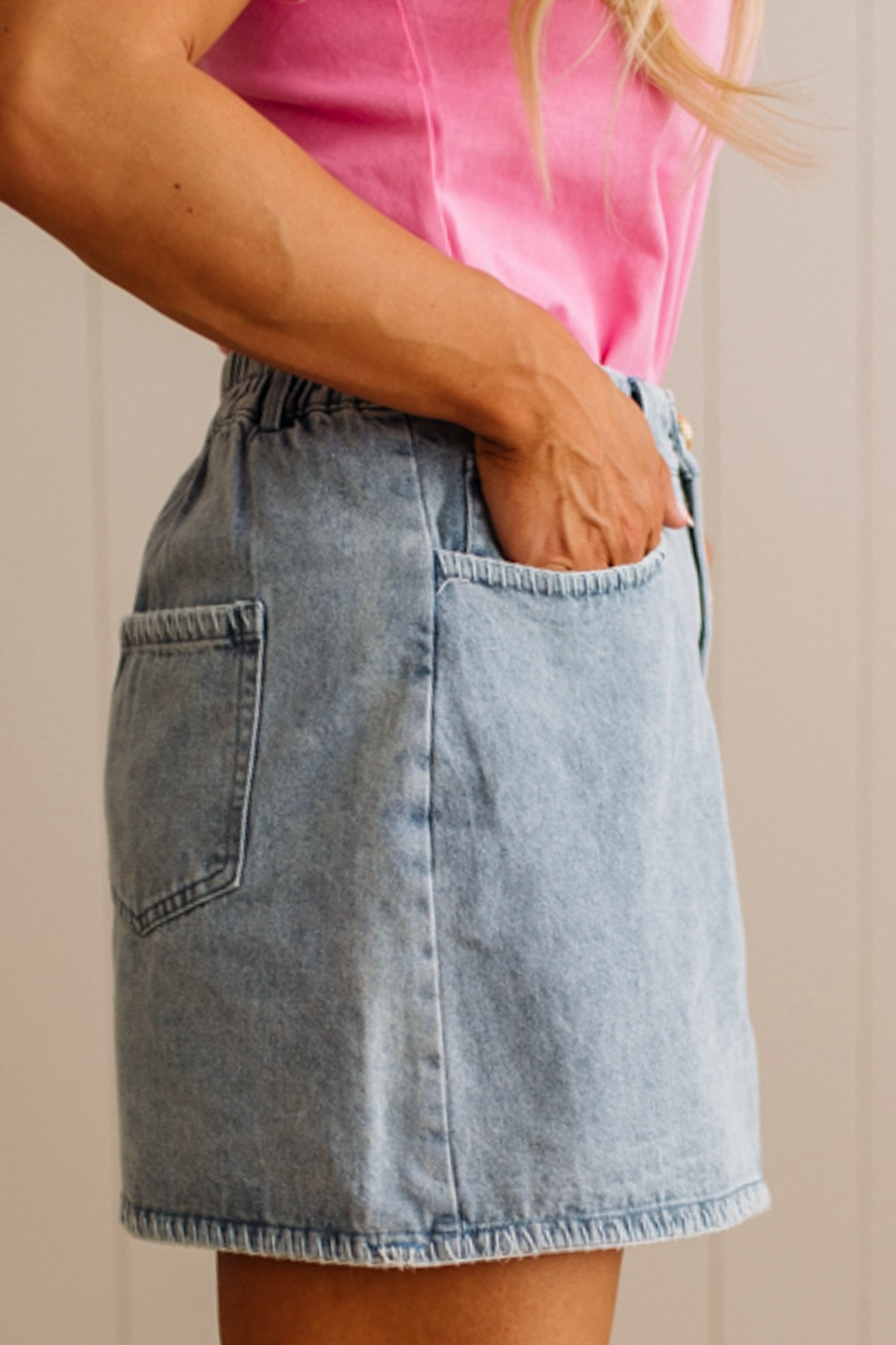 Willa Stitch Detail Skort