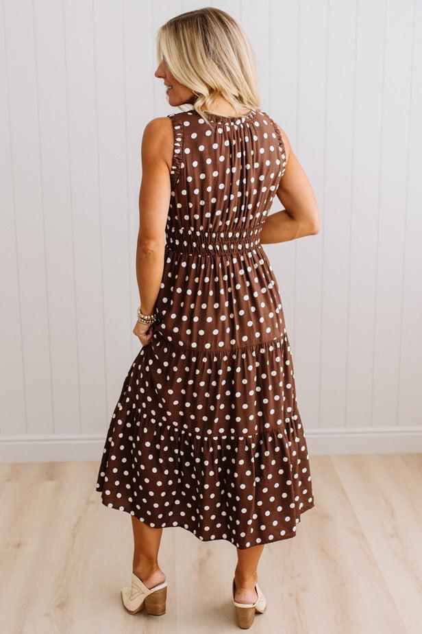 Willow Polka Dot Midi Dress