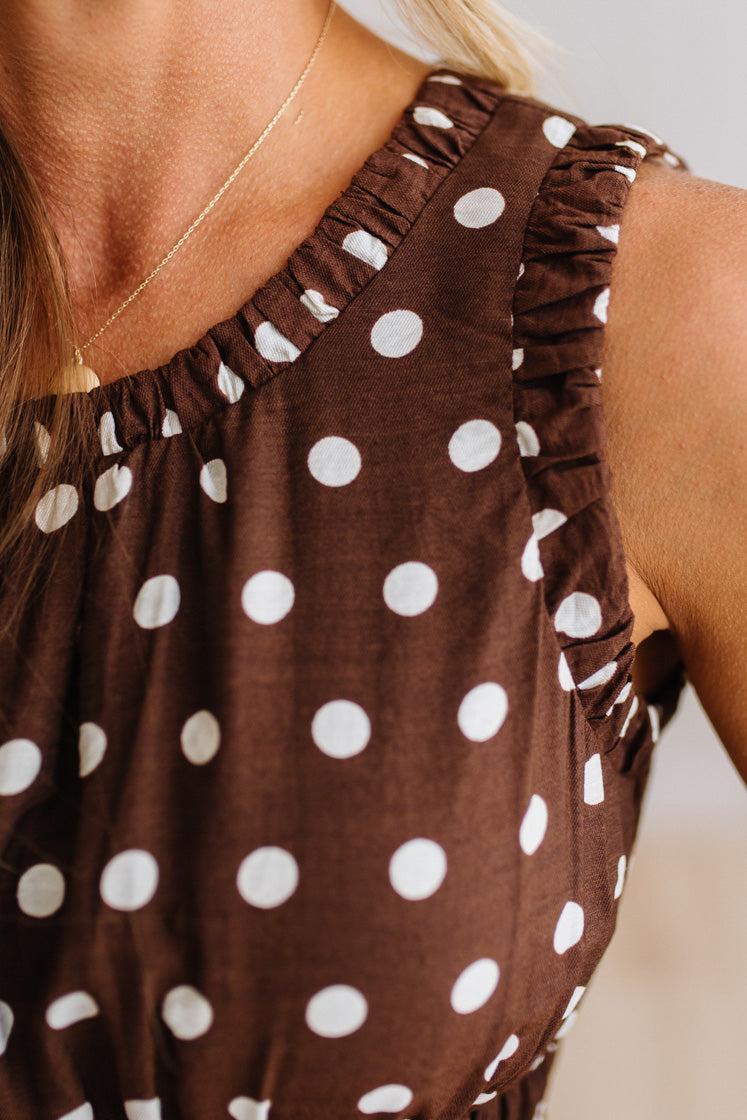 Willow Polka Dot Midi Dress
